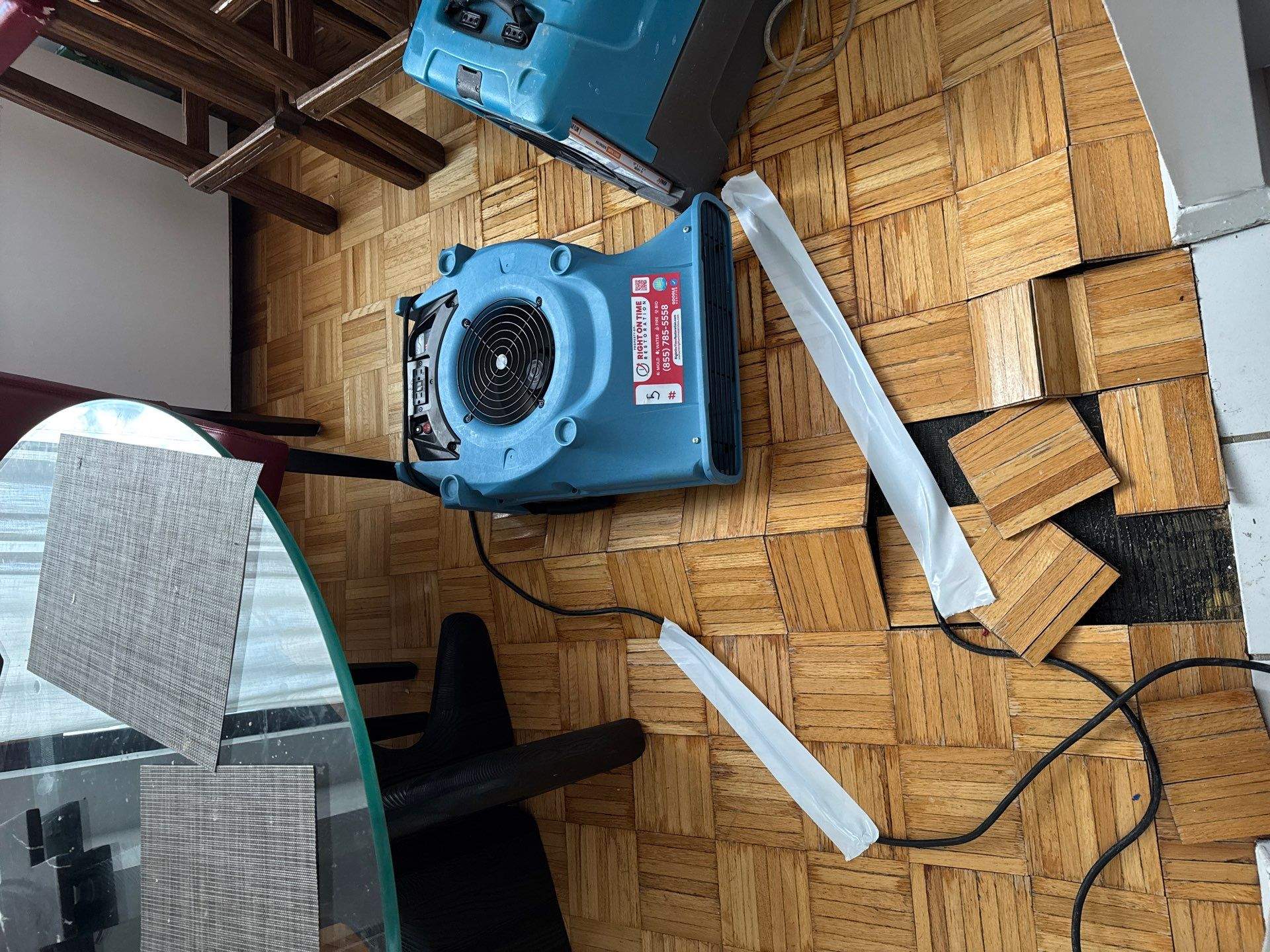 Multi-Unit Water Damage Mitigation and Parquet Floor Restoration in Manhattan by FLAPA & KeyStone