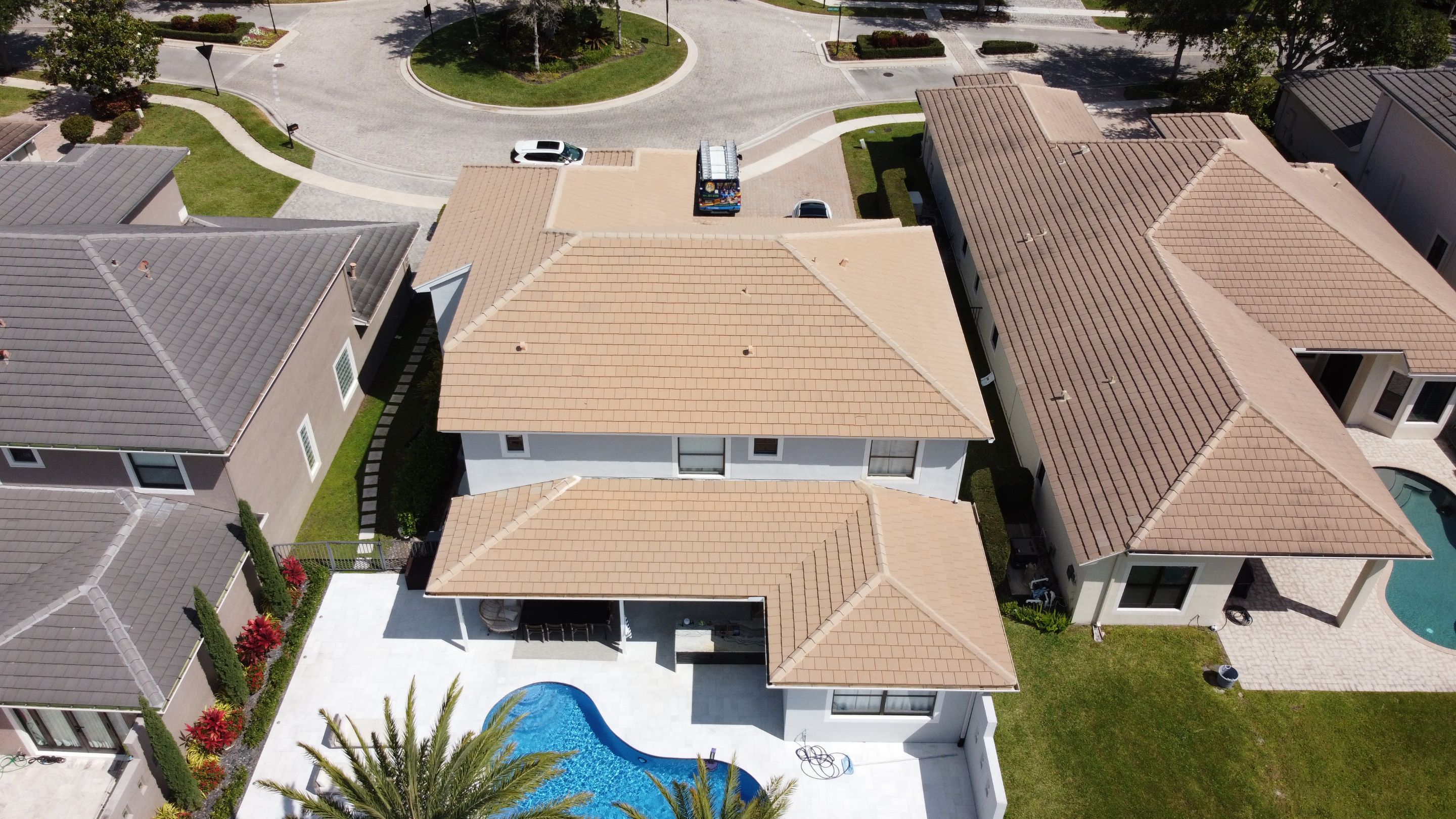 Residential Roofing Installation using Westlake Roofing Tile by BLUES BROTHERS ROOFING