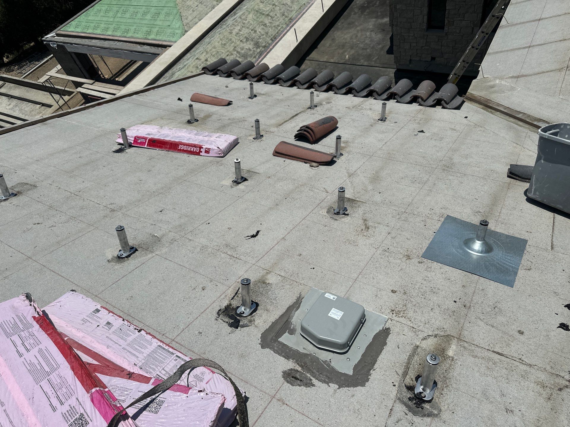 Solar Panel and Clay Tile Roof Installation in Hidden Hills by AWS Solar