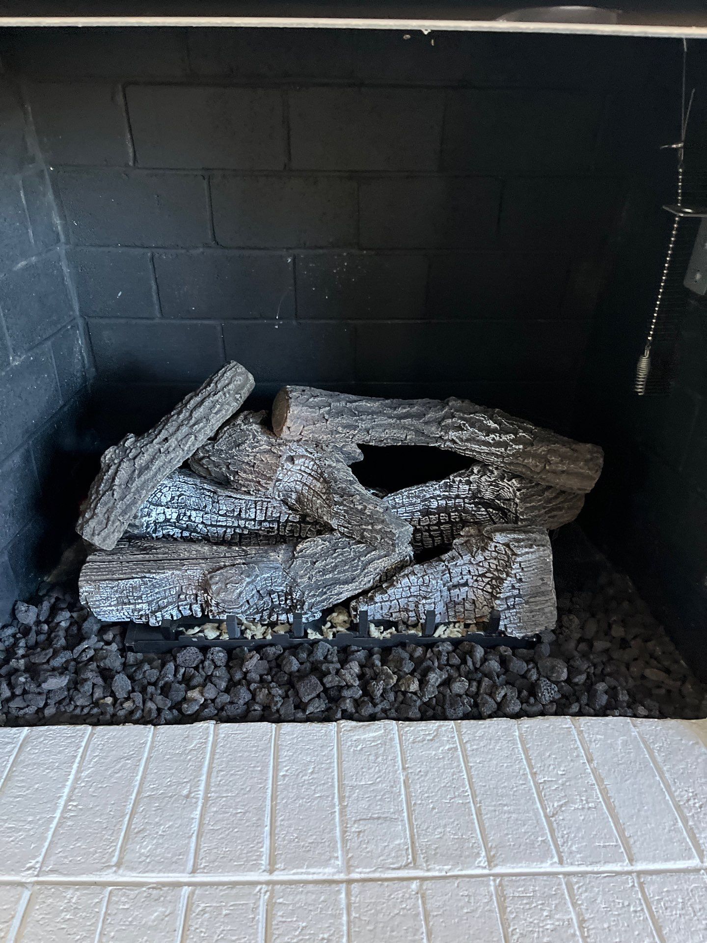 Gas Fireplace Insert Installed - Masonry Fireplace and Chimney by Premier Chimney and Roofing
