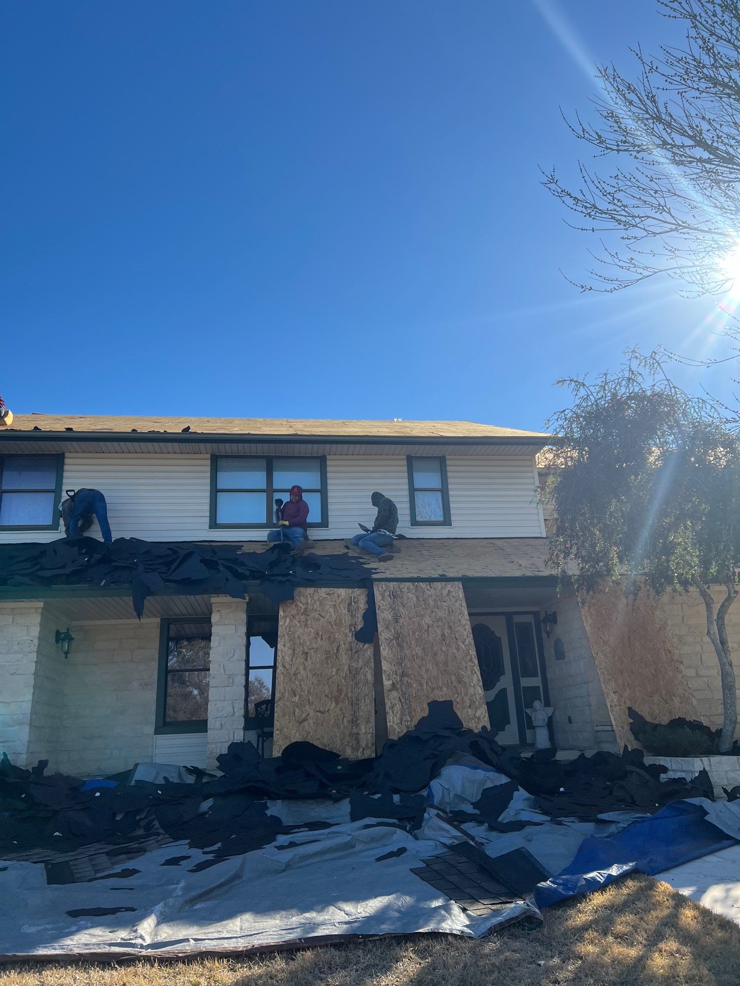 Project in Austin by Rhino Roofing and General Contracting, LLC