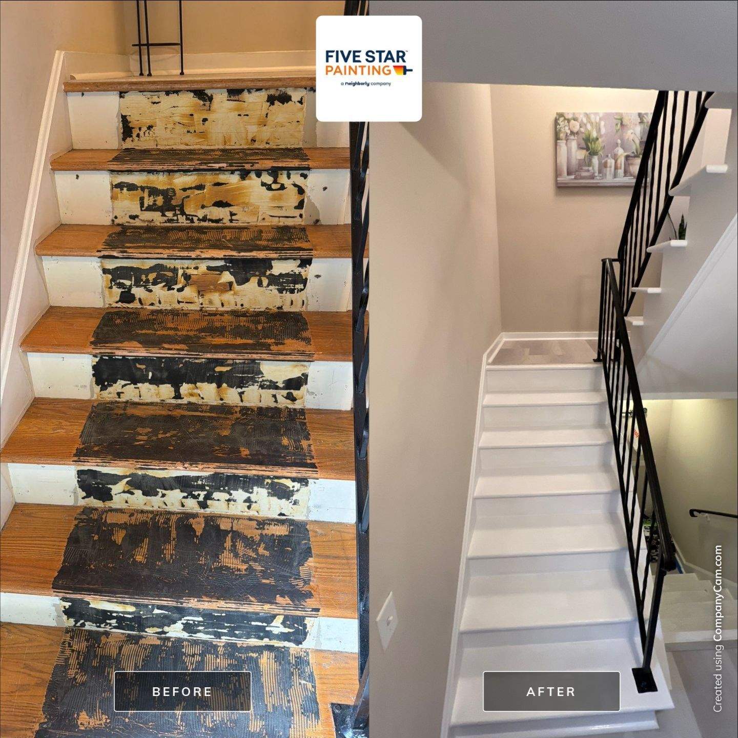 Five Star Painting - Stairs by Five Star Painting of Batavia