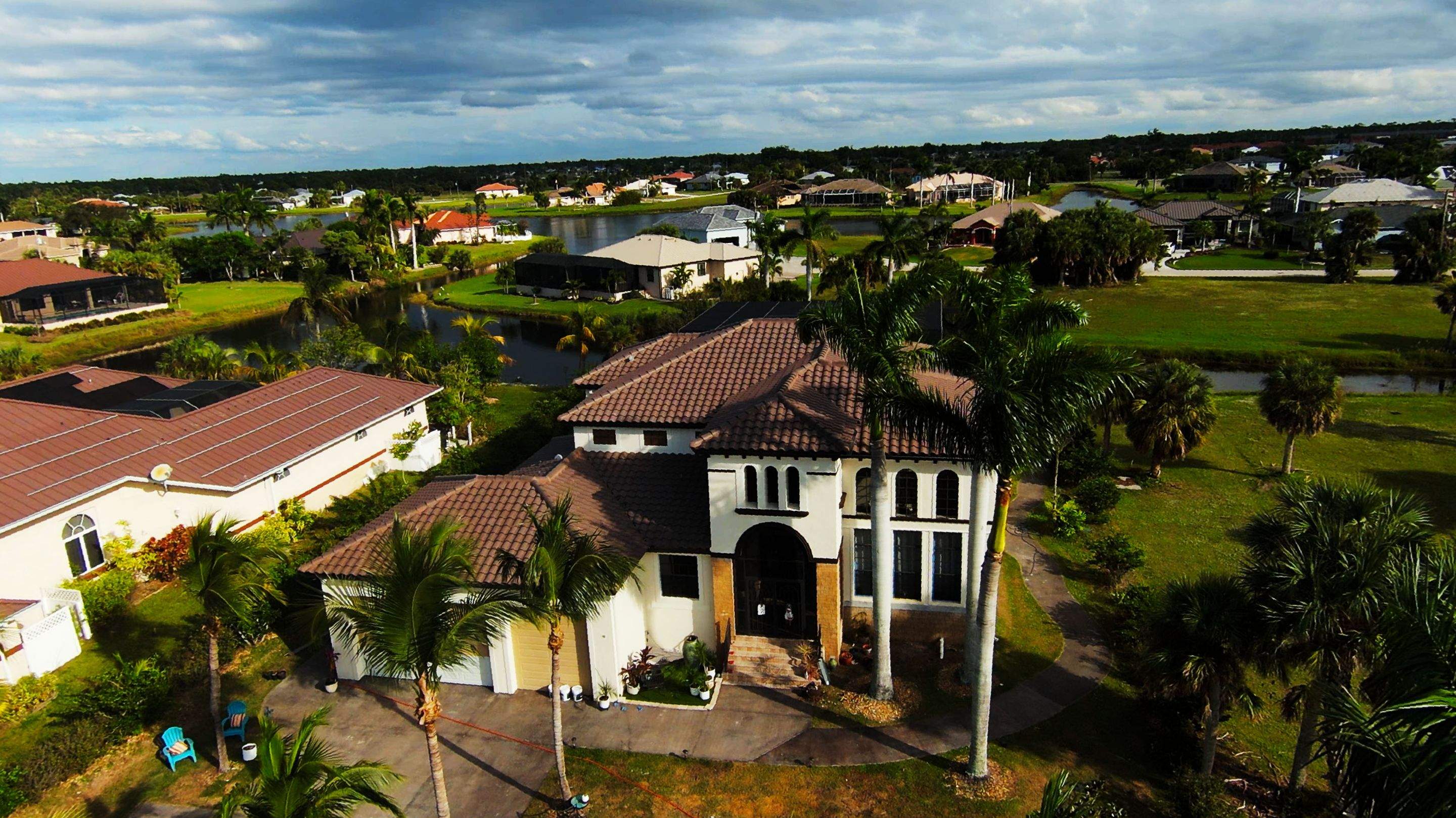 Punta Gorda Concrete Tile Roof Replacement by Four Peaks Roofing