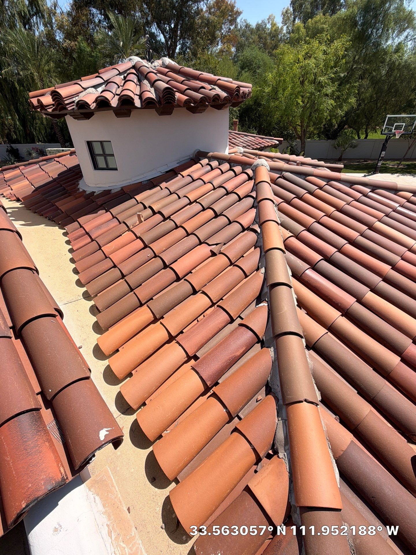 Project in Paradise Valley, AZ by Saint Roofing
