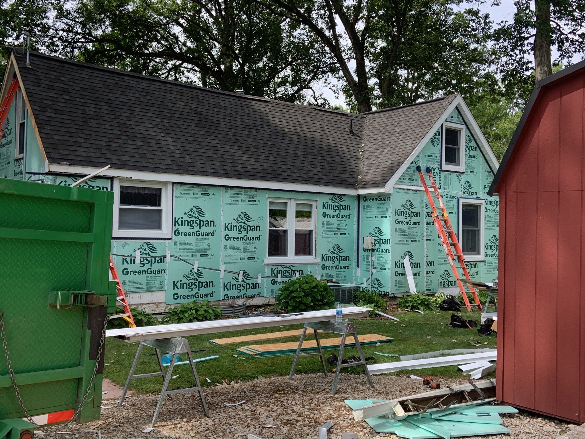 Siding Replacement using Certainteed Restoration Classic D4 by 180 Contractors