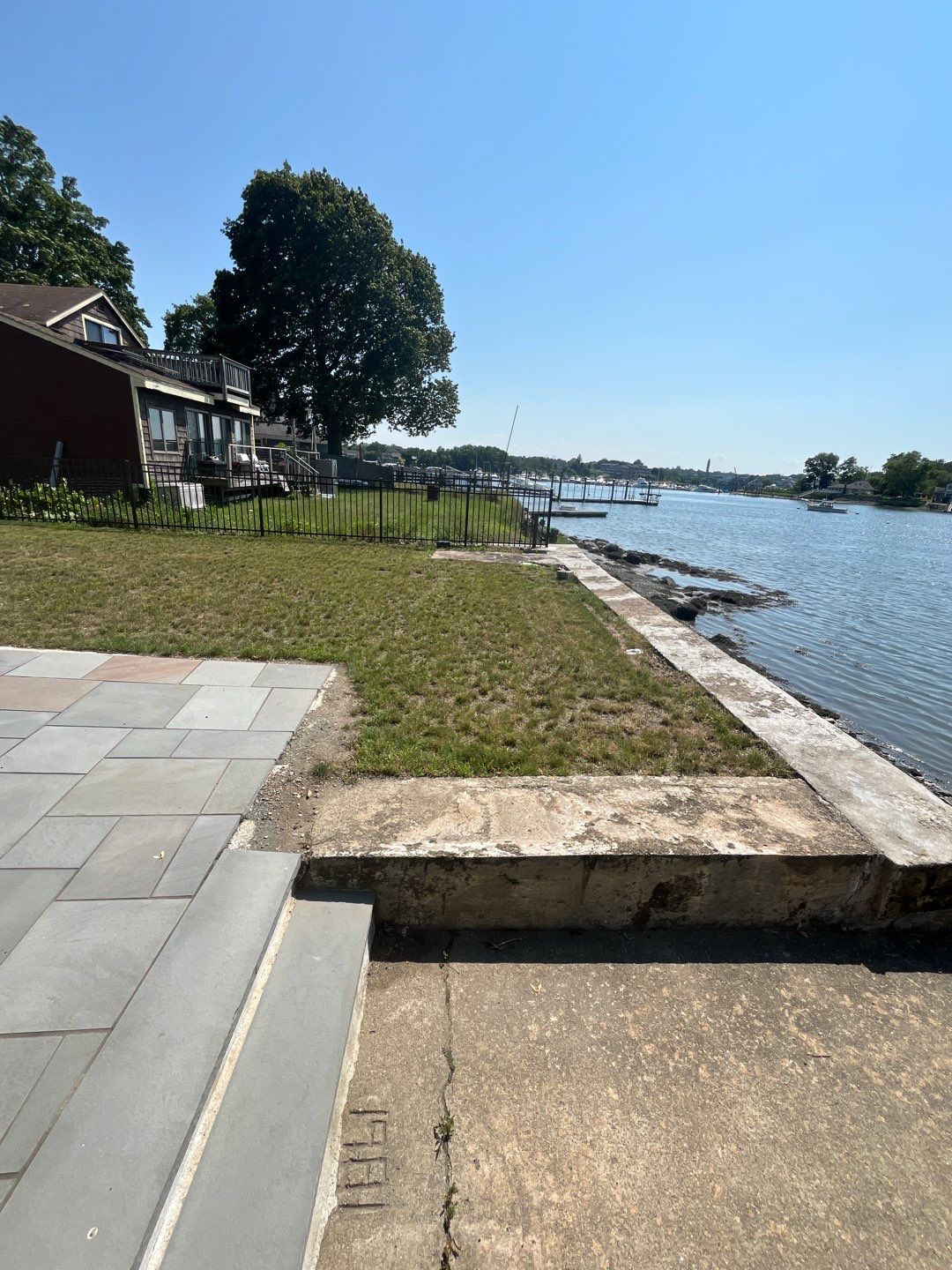 Beautiful Re-disgn by the water in Danvers MA  by Cole Landscaping Inc