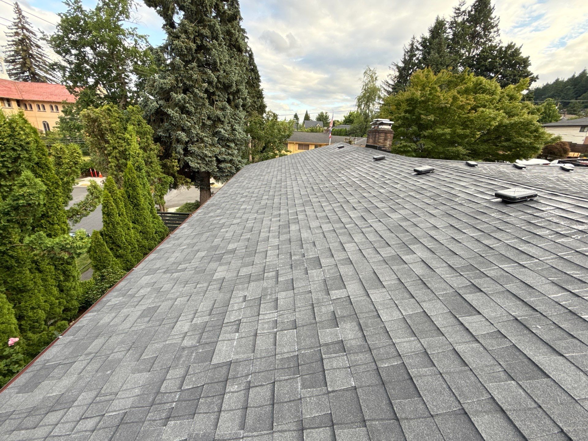Project in Portland by Tom Leach Roofing