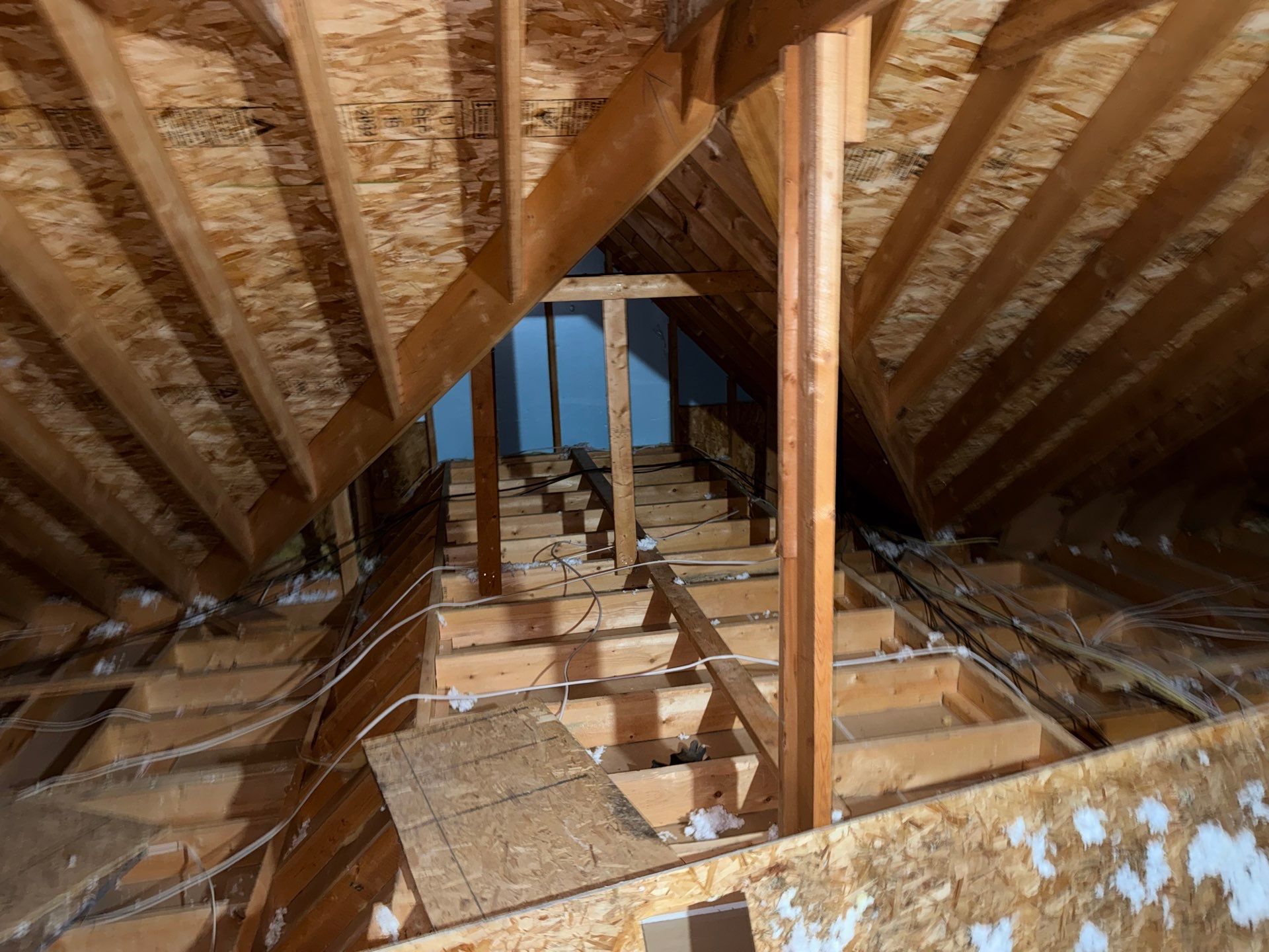Attic sanitation and TruSoft insulation upgrade in Wexford, PA 15050 by Home Environment Solutions