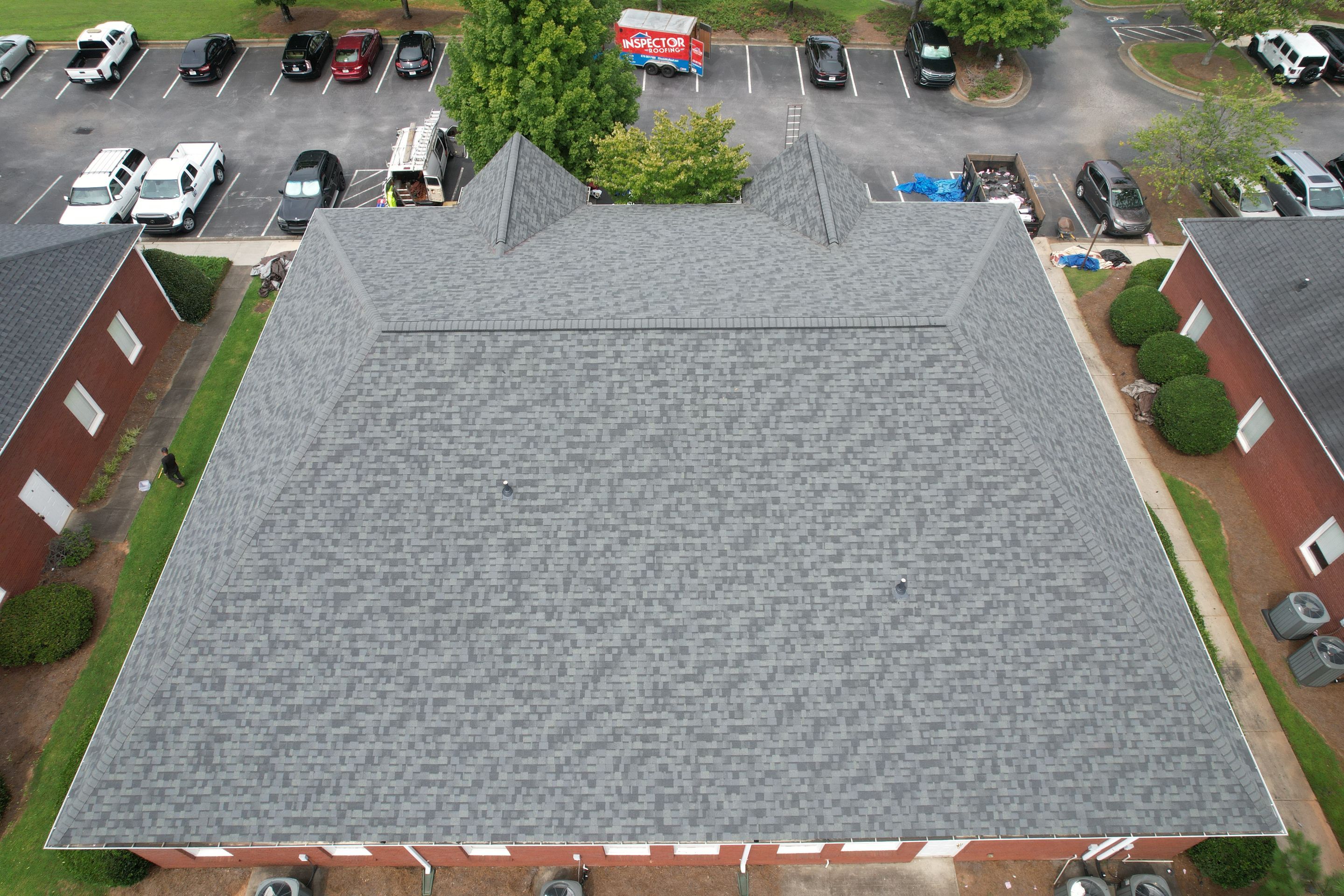 Commercial Roof Replacement using Owens Corning by Inspector Roofing and Restoration