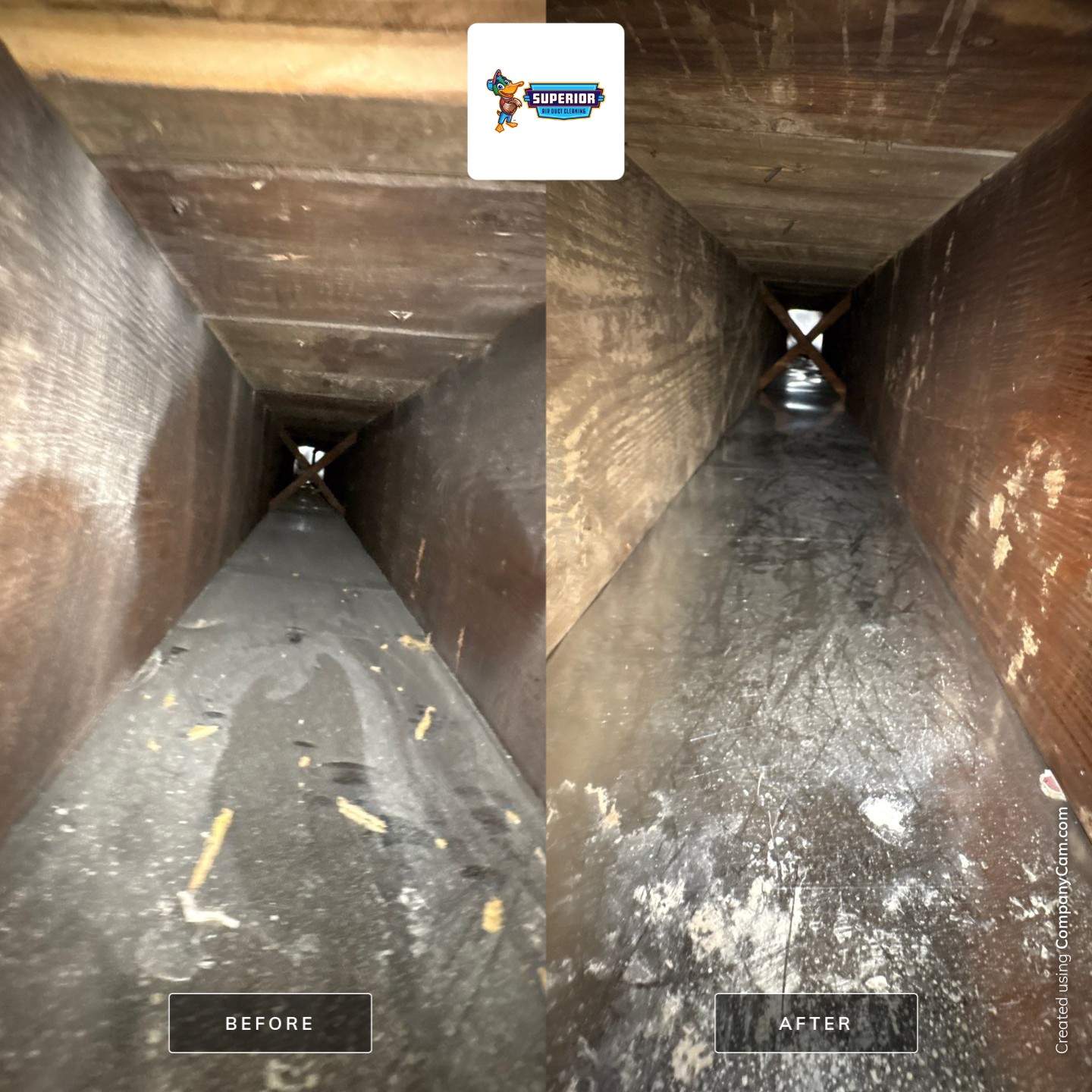 Air Duct Cleaning With a Vacuum Truck in Pittsburgh, PA by Superior Air Duct Cleaning