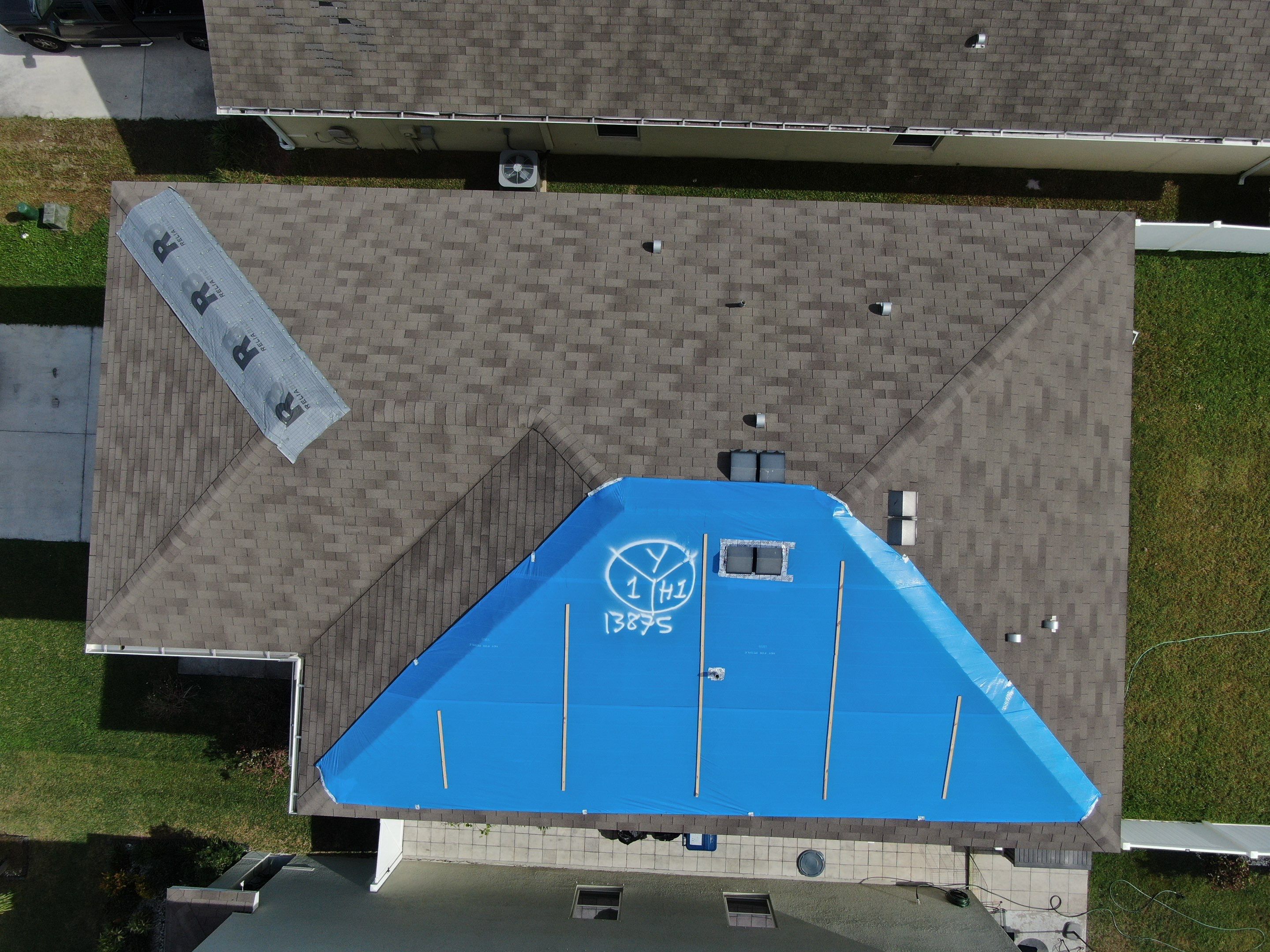 Roof Damage Claim in Palmetto by FLAPA & KeyStone