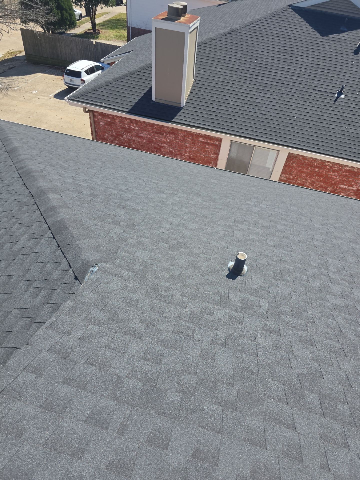 Our salesmen actually WORK for you! by REPS Austin Area Roofer