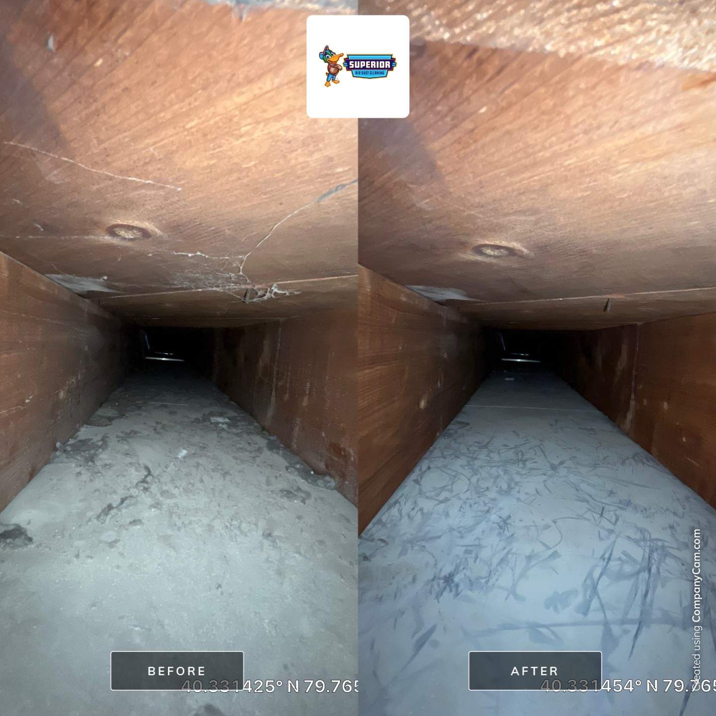 Air Duct Cleaning With a Vacuum Truck in North Huntingdon, PA by Superior Air Duct Cleaning