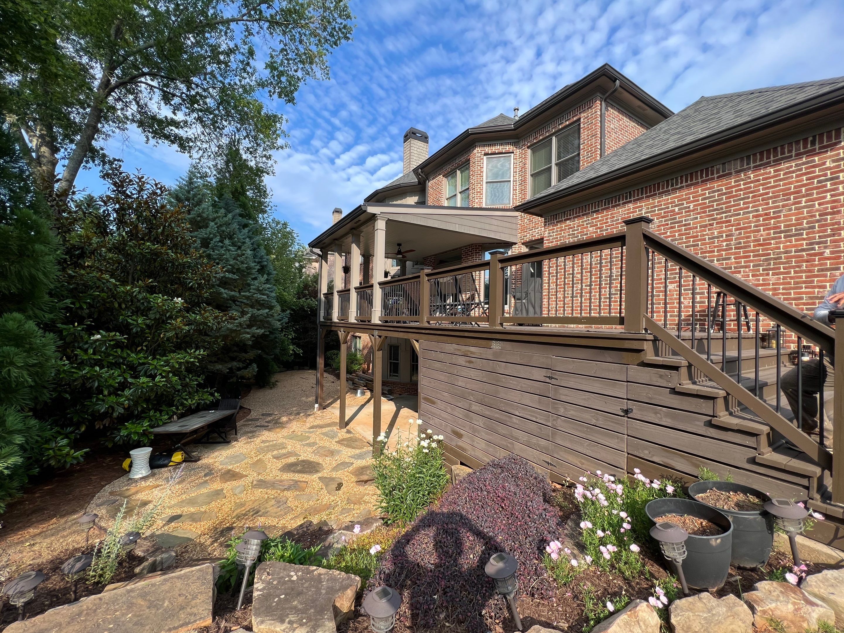 Exterior Painting and Shingle Siding Refresh for Marietta Residential Home by Swift Home Renovations