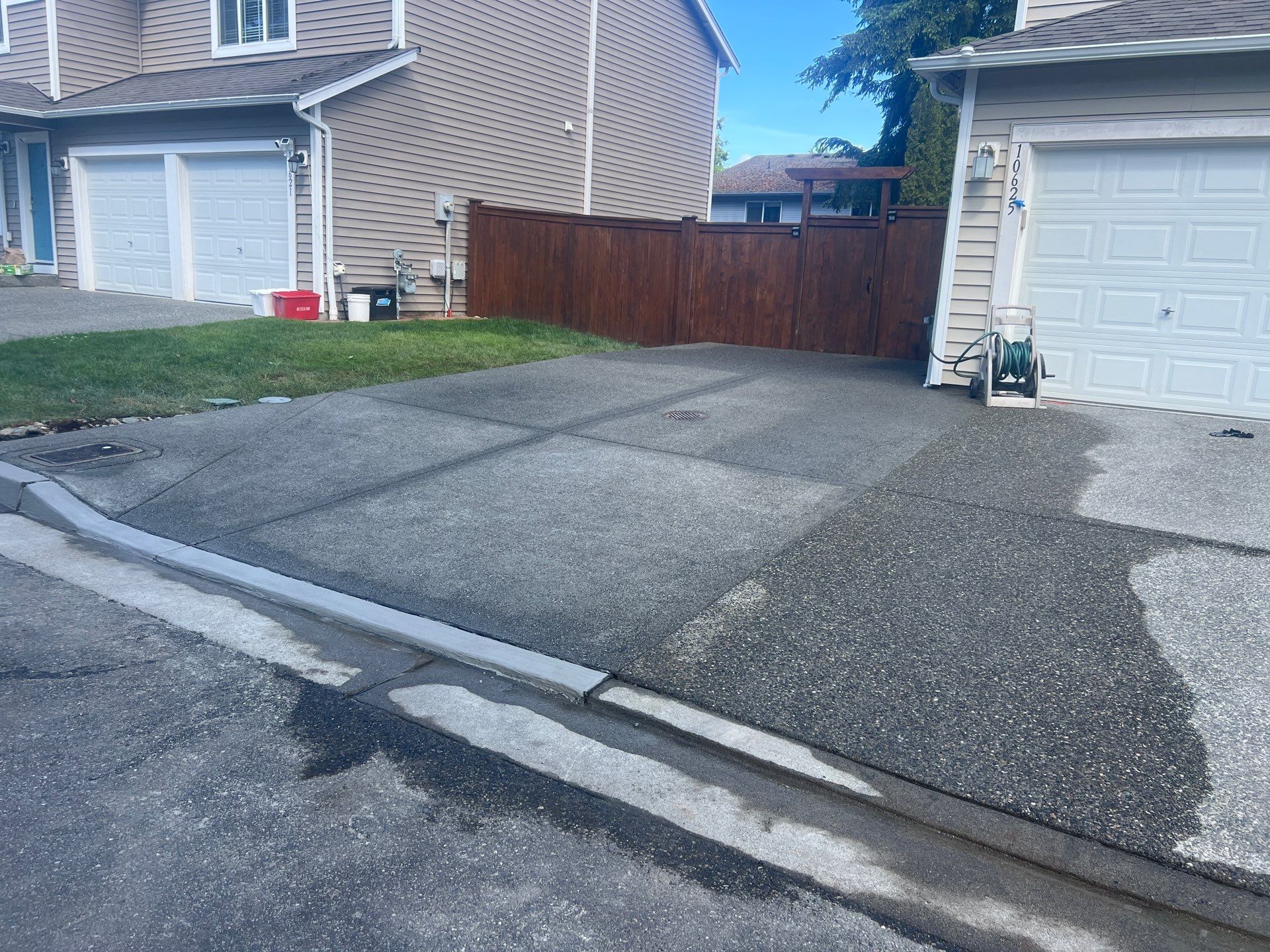 Pressure-Washed Driveway Cleaning | Everett  by Jireh Asphalt & Concrete Inc 