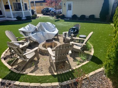 Backyard Lawn in Upper Arlington