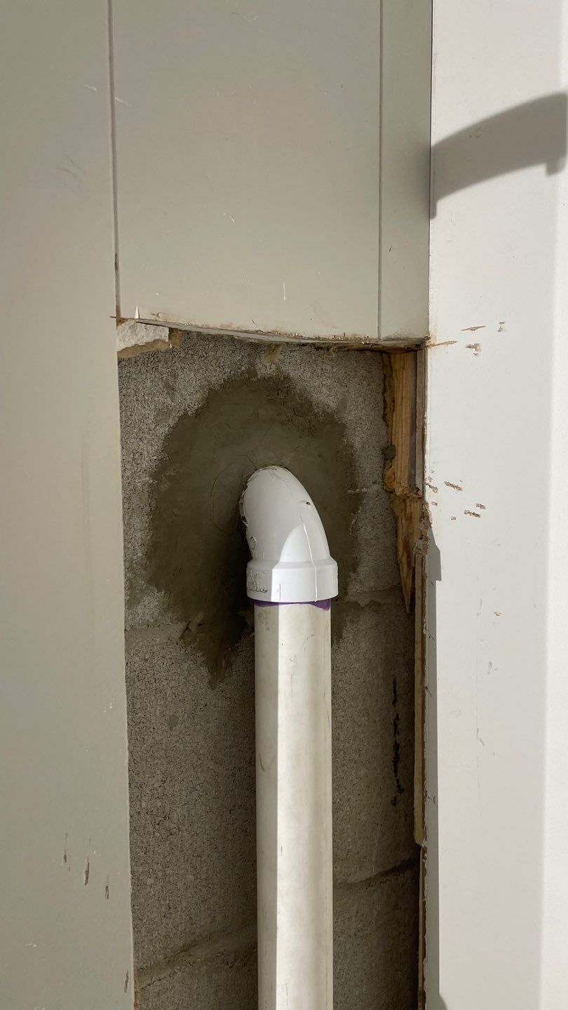 Drain tile and sump pump for George by Waterproofing Northeast