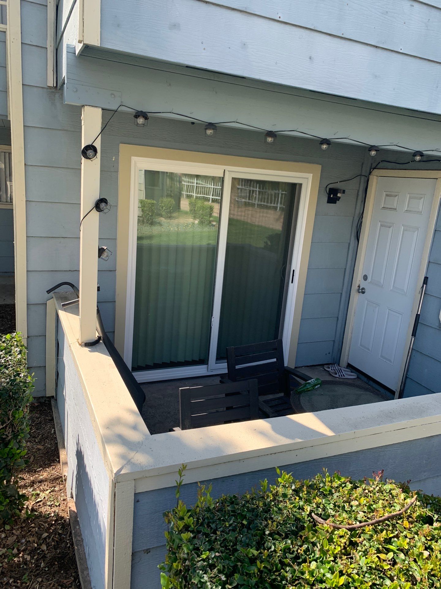 Patio Door Replacement in Apartment units by American Window Company