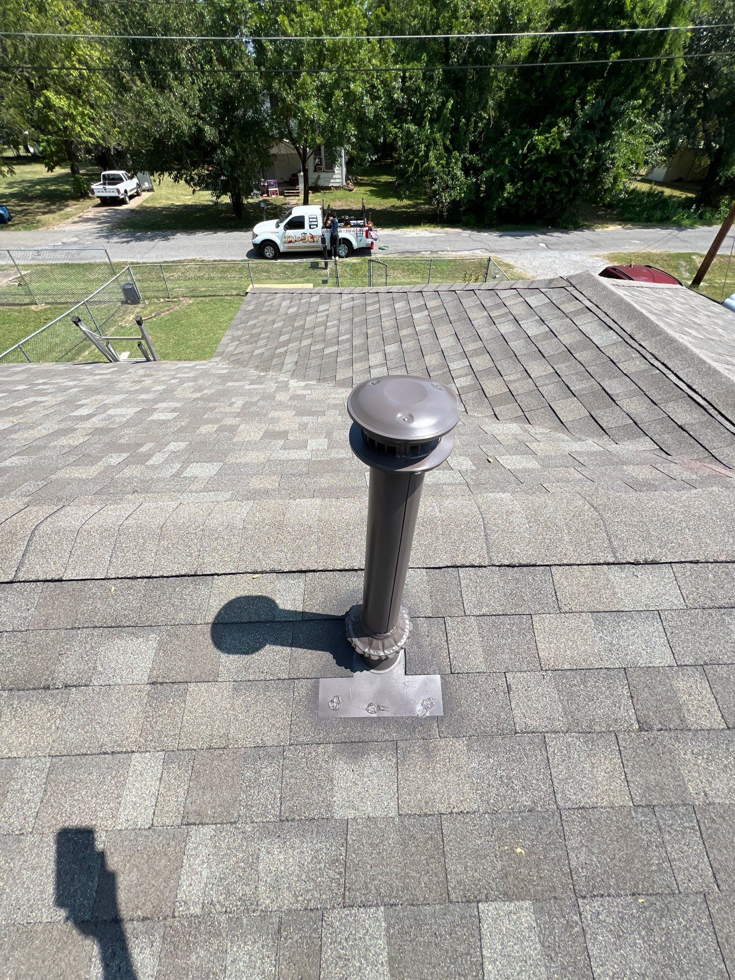 Hail damage & tornado damage restoration.  by In & Out Construction & Remodeling, LLC