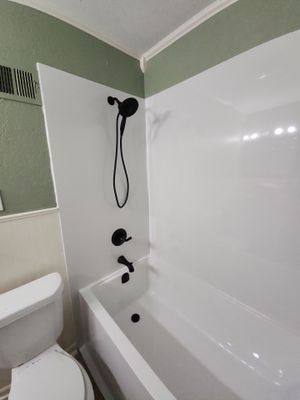 Bathroom Remodel using Bathtub