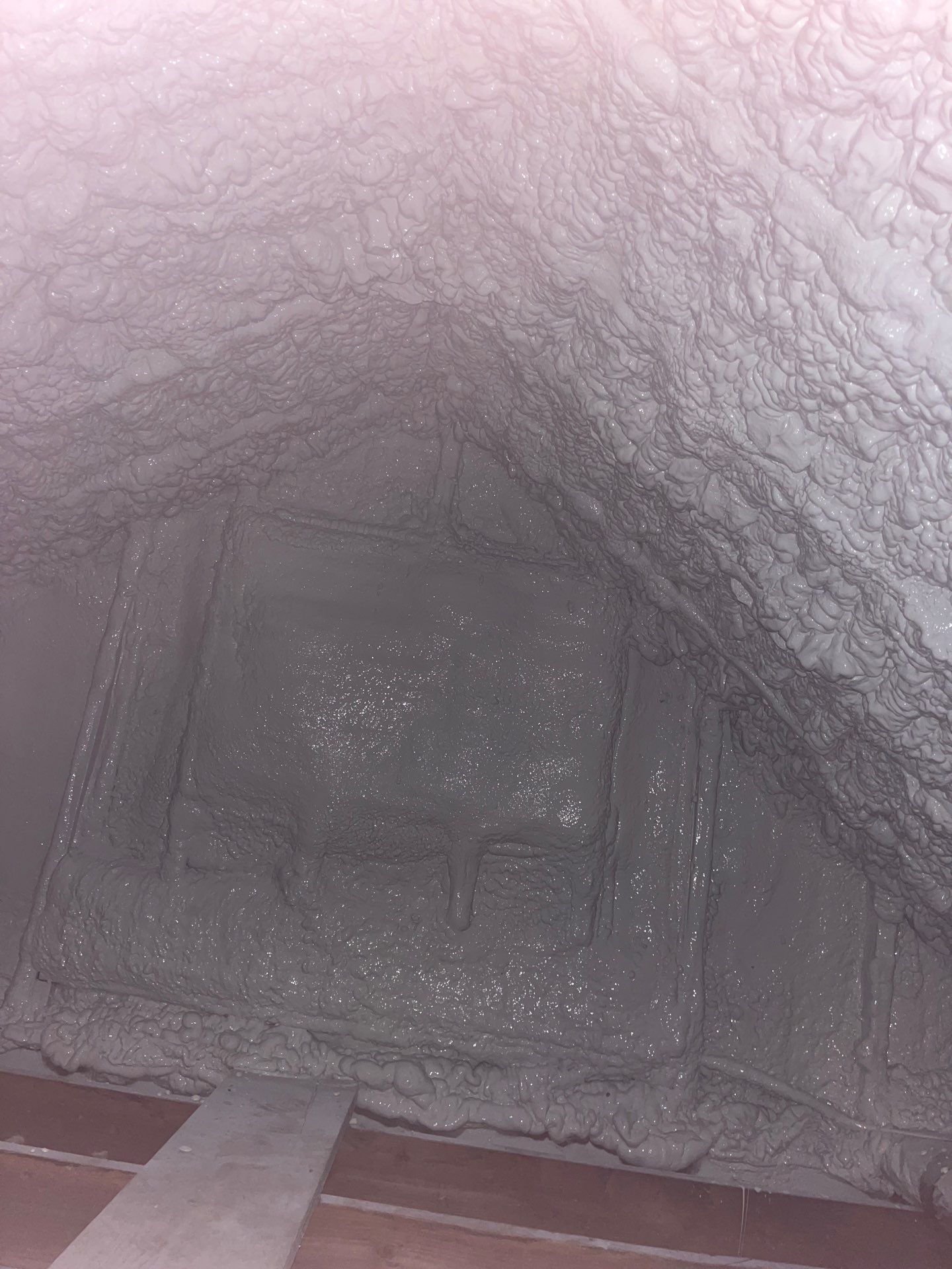 Attic Retrofit using open cell spray foam by NYS Foam & Energy