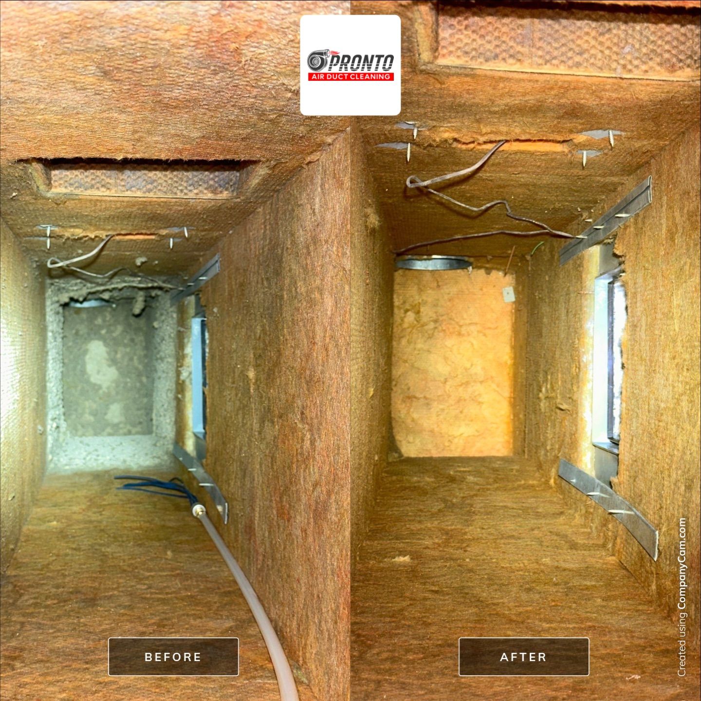 Air duct cleaning and Dryer Vent Cleaning by Pronto Air Duct Cleaning