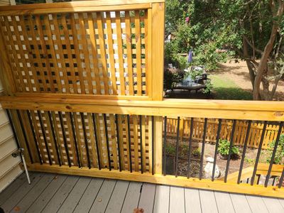 Deck using Wood Sealant