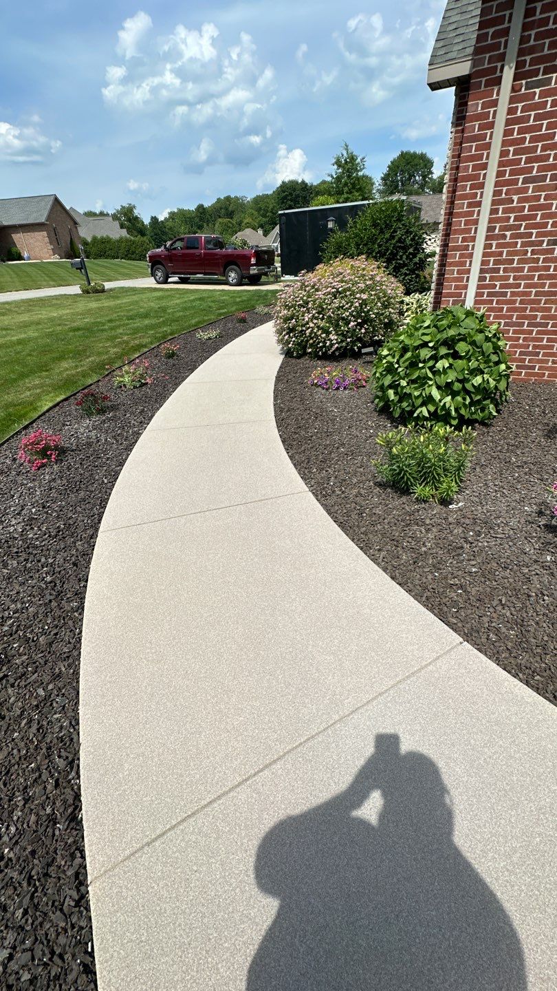 Driveway + Garage + Walkway Project in Meridian by Floors in a Day, Inc