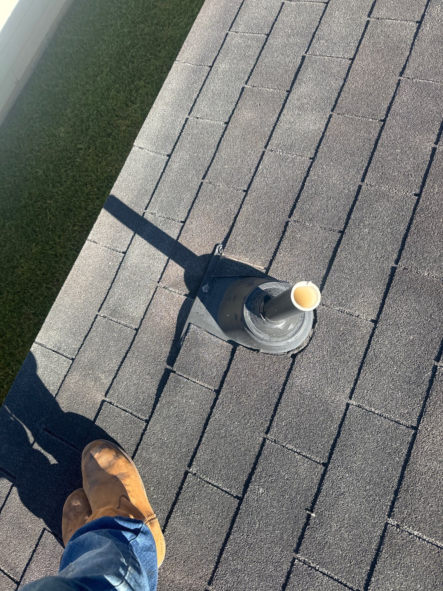 Hail Damage using Owen's Corning Duration (Lifetime) Shingles by Roof Repair Company