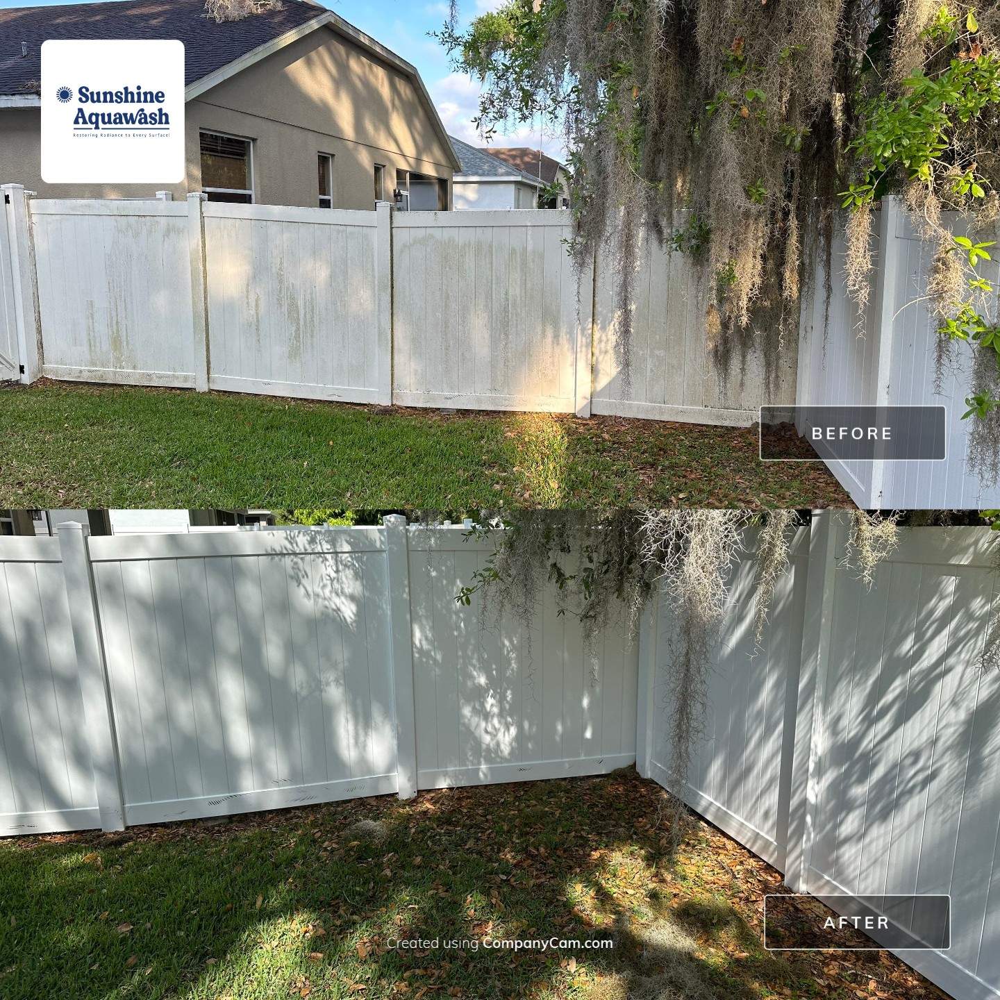 House Wash, Vinyl Fence, Patio, Driveway & Sidewalk Cleaning in Oakley Place, Ellenton, FL | Sunshine AquaWash by Sunshine AquaWash