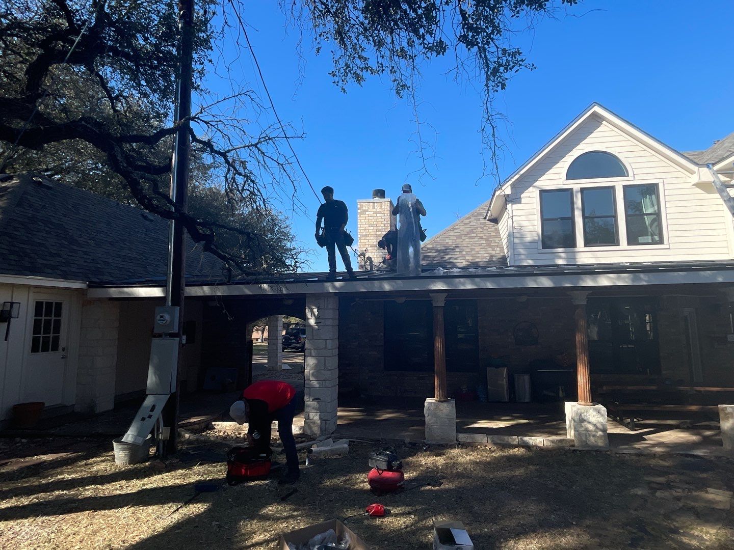 Residential Roof Replacement using Owens Corning Duration by Action Exteriors Austin