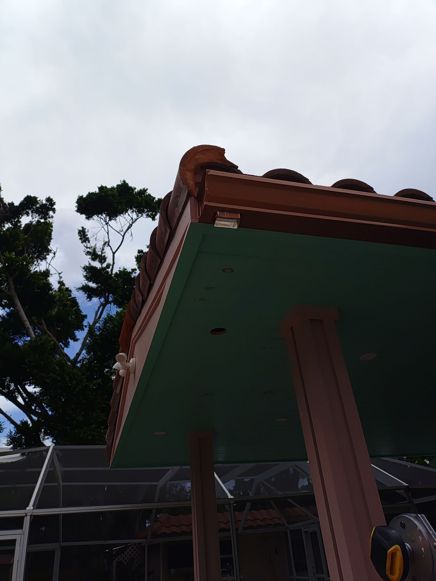Bronze Gutter Installation in Sarasota FL by Gutter Professors