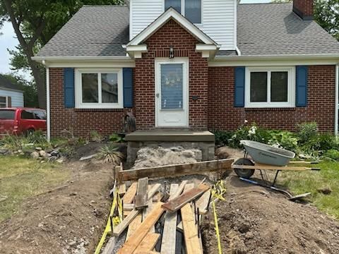 Concrete and Porch by Ivy Lea Construction
