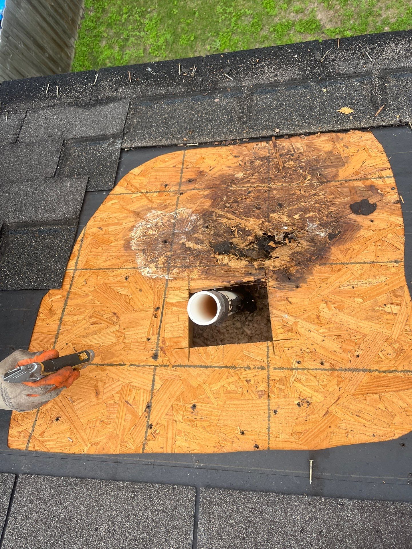 Residential Roofing Repair using Owen's Corning Duration (Lifetime) Shingles by Roof Repair Company