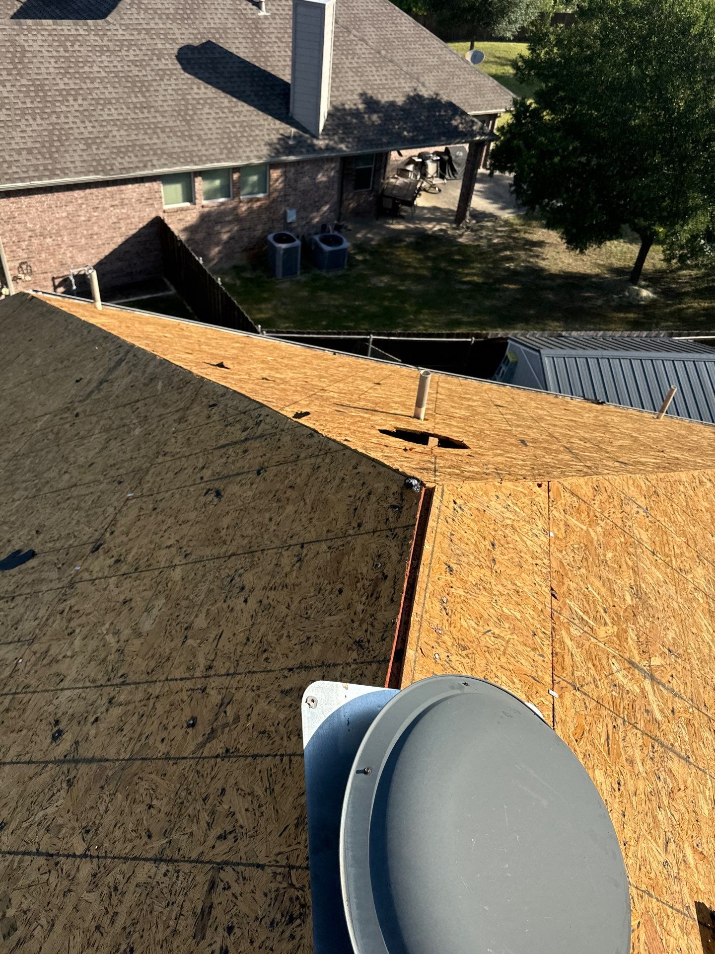 Project in Weatherford by Lonestar Roofing and Restoration LLC.