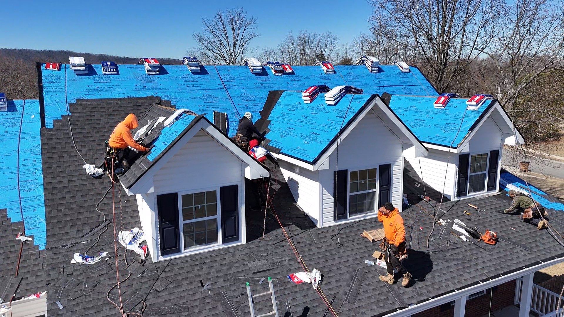 Lacoursiere Family Project  by Southern Roofing & Exteriors