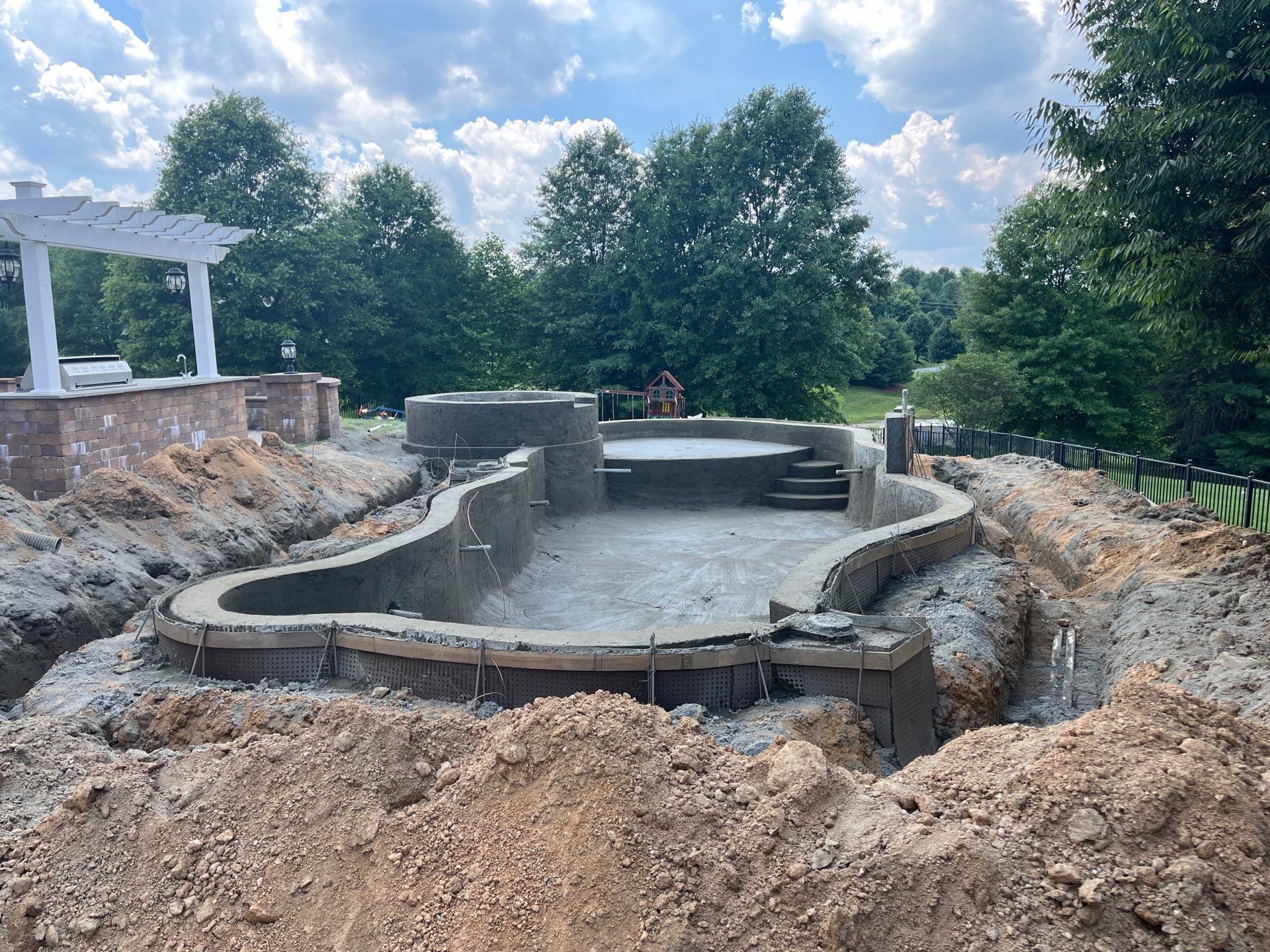 Project in Clarksville, MD by Elysium Pools