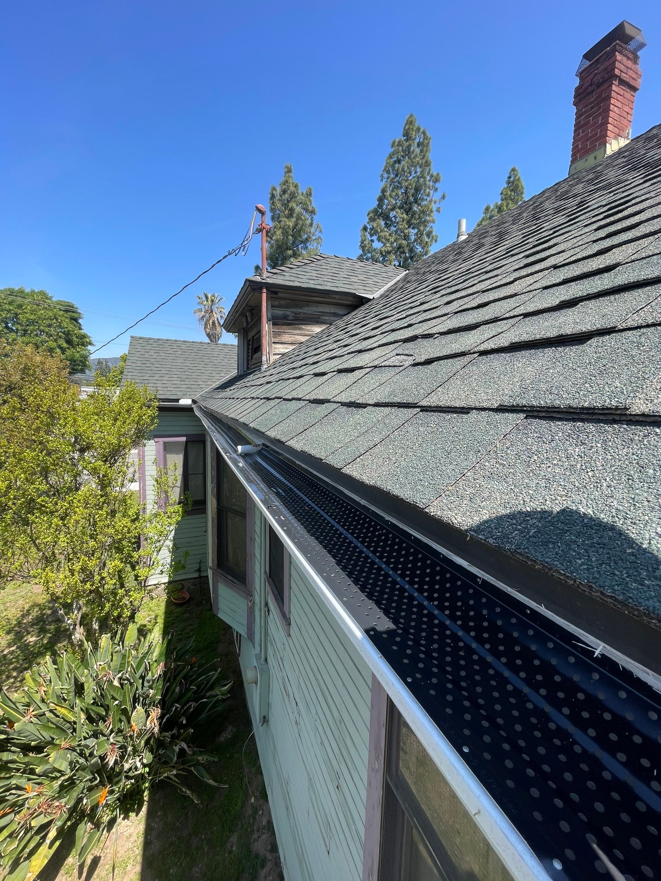 Gutter Cleaning & Guard Installation in San Dimas Ca by Palm Coast Solar Cleaning