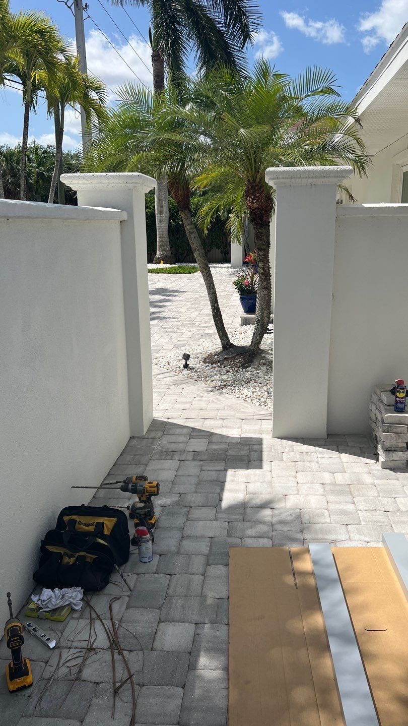 Sarasota, FL 6ft. Tall Custom Modern Aluminum Gates  by Asap fence and gates, LLC