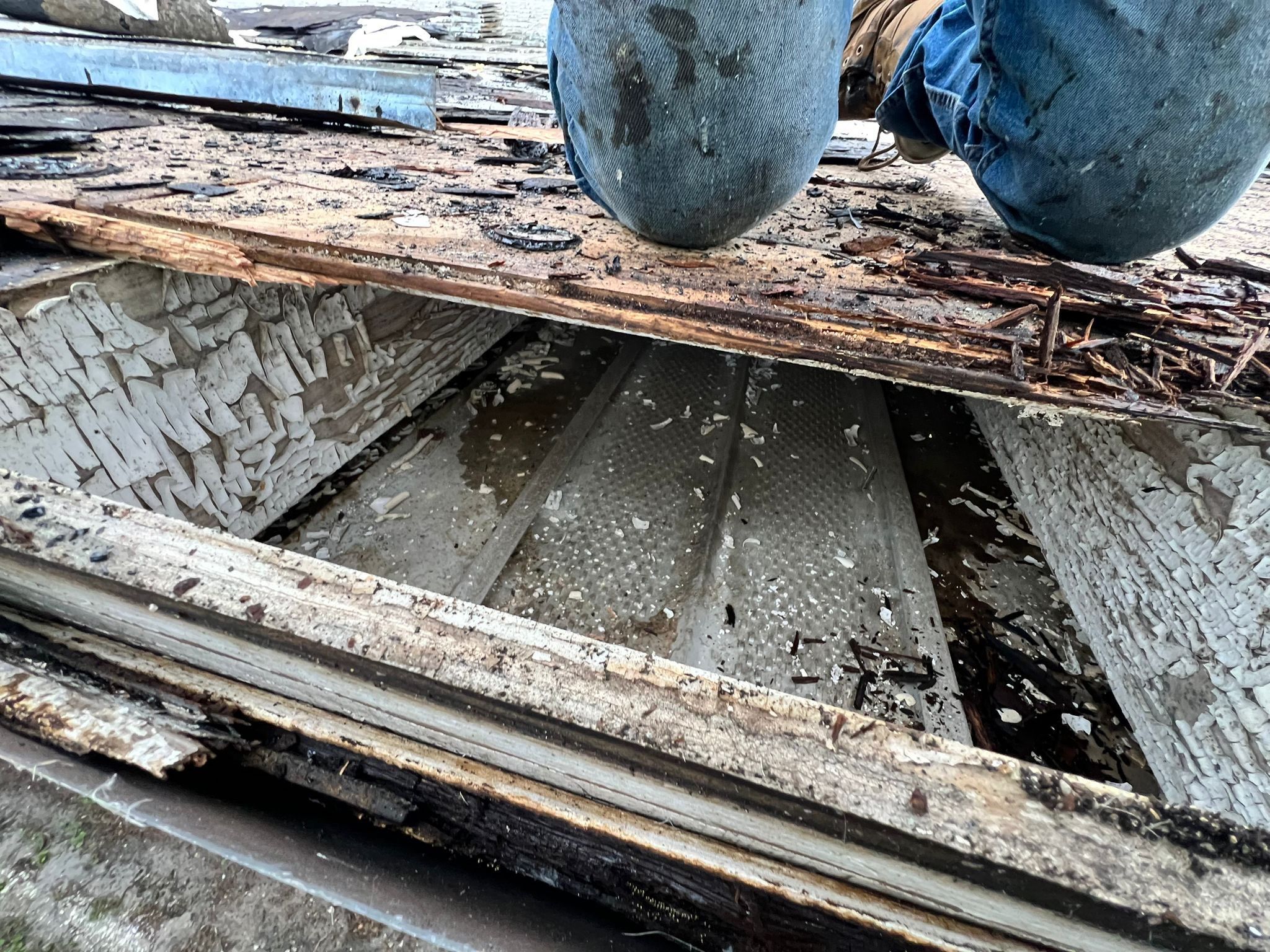 Residential Flat Roof Repair by The Goat Contractor ( Giampri Corp)