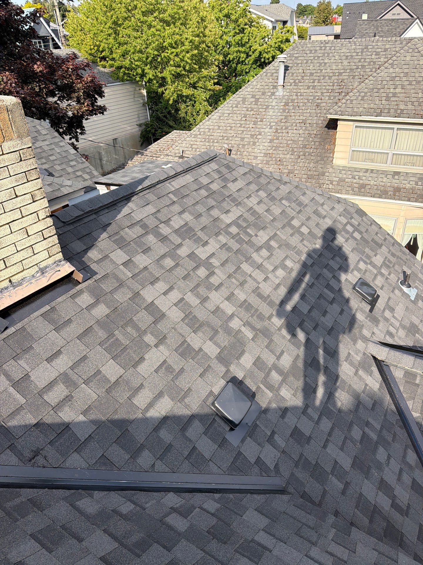 Residential Roofing Installation using GAF HDZ Shingles by Roofing Formula LLC