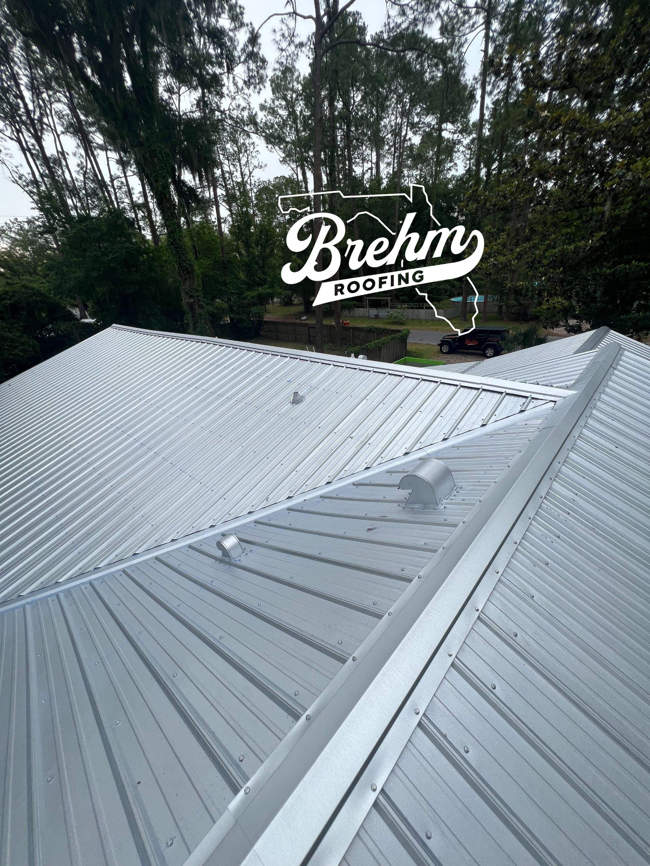 Metal Roof Replacement in Gainesville, Florida by Brehm Roofing