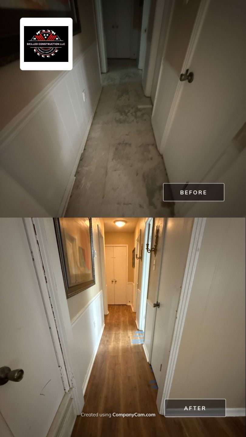 Flooring Job by Skilled Construction LLC