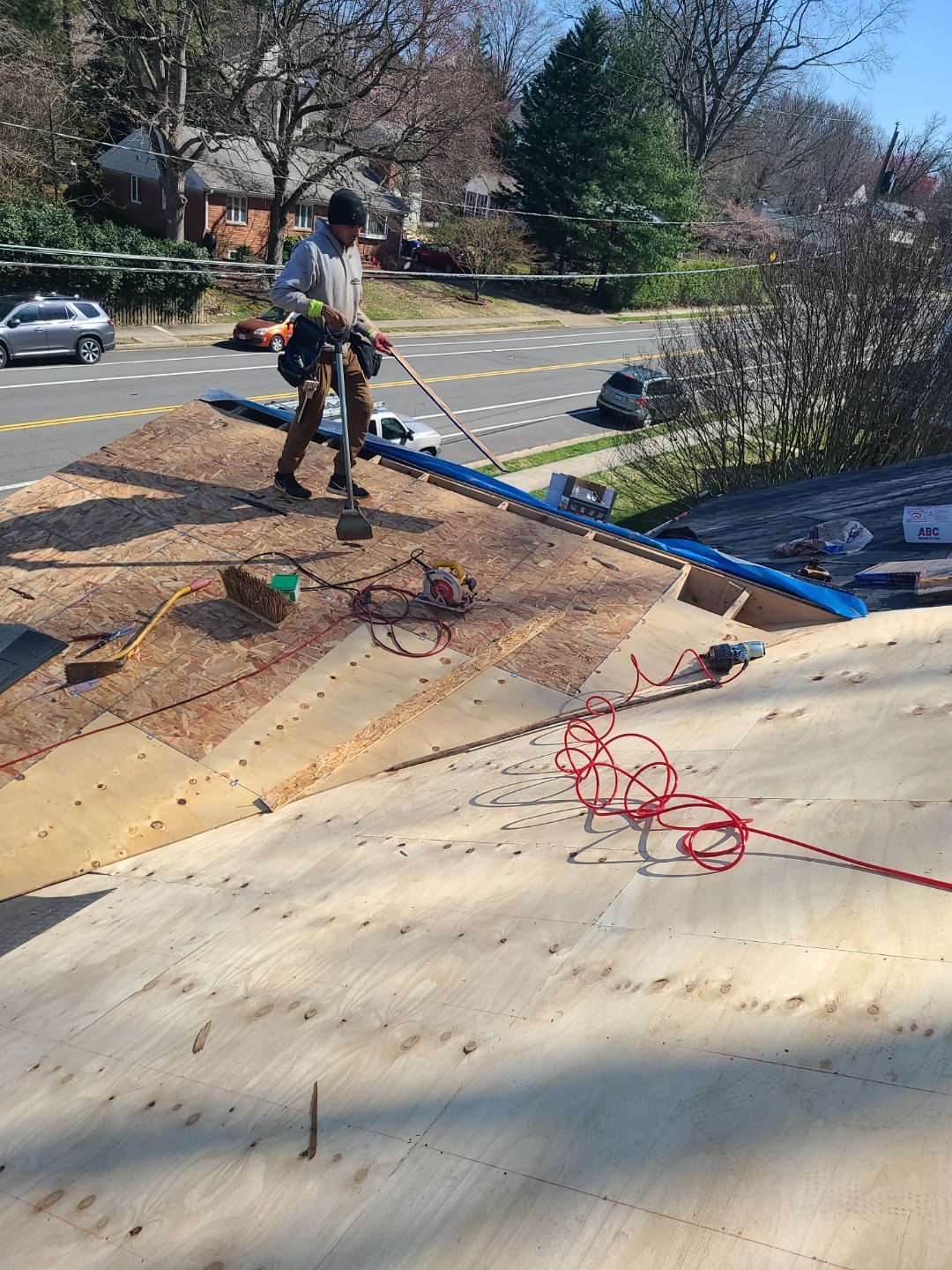 Arlington CertainTeed Landmark Pro Roof in Max Def Moire Black by RM Banning, Inc.