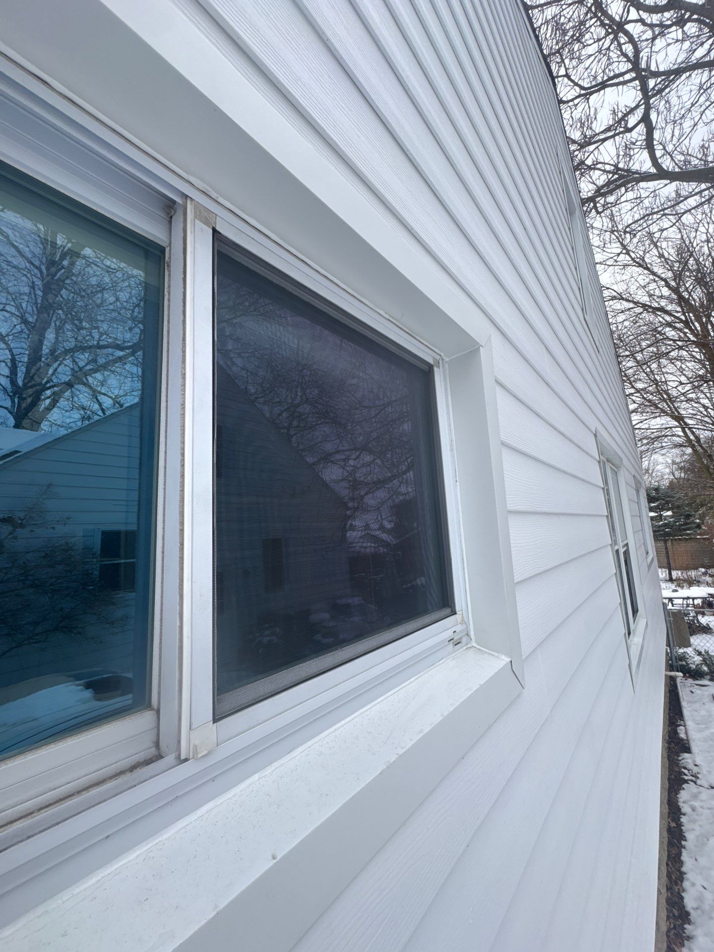 Siding Replacement using Ascend Glacier White by 180 Contractors