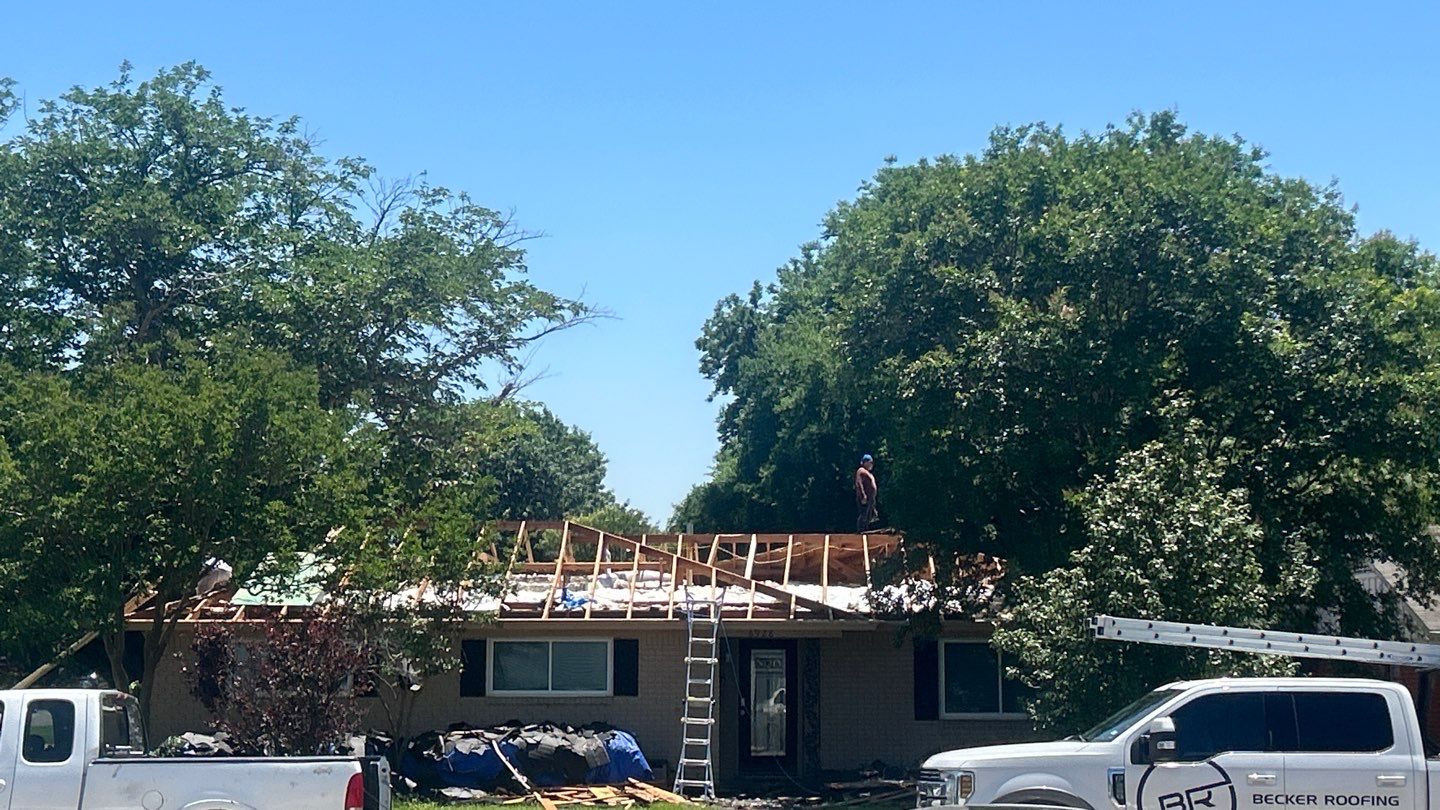 Residential Roofing Installation using IKO Dynasty Class 3 Shingles by Becker Roofing and Exteriors