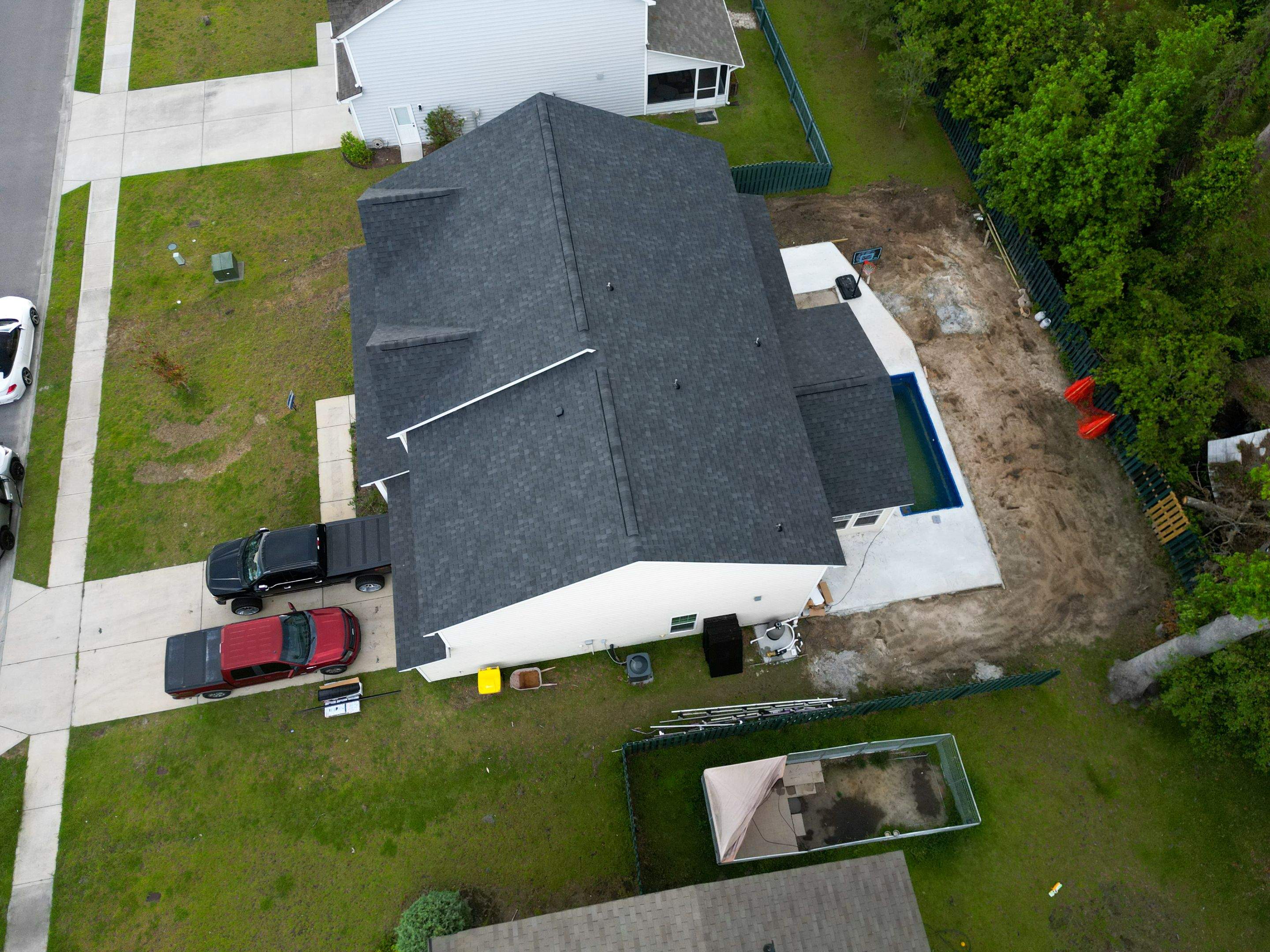 Residential Roofing Installation using Atlas Pinnacle Pristine Black Shadow by Talya Roofing