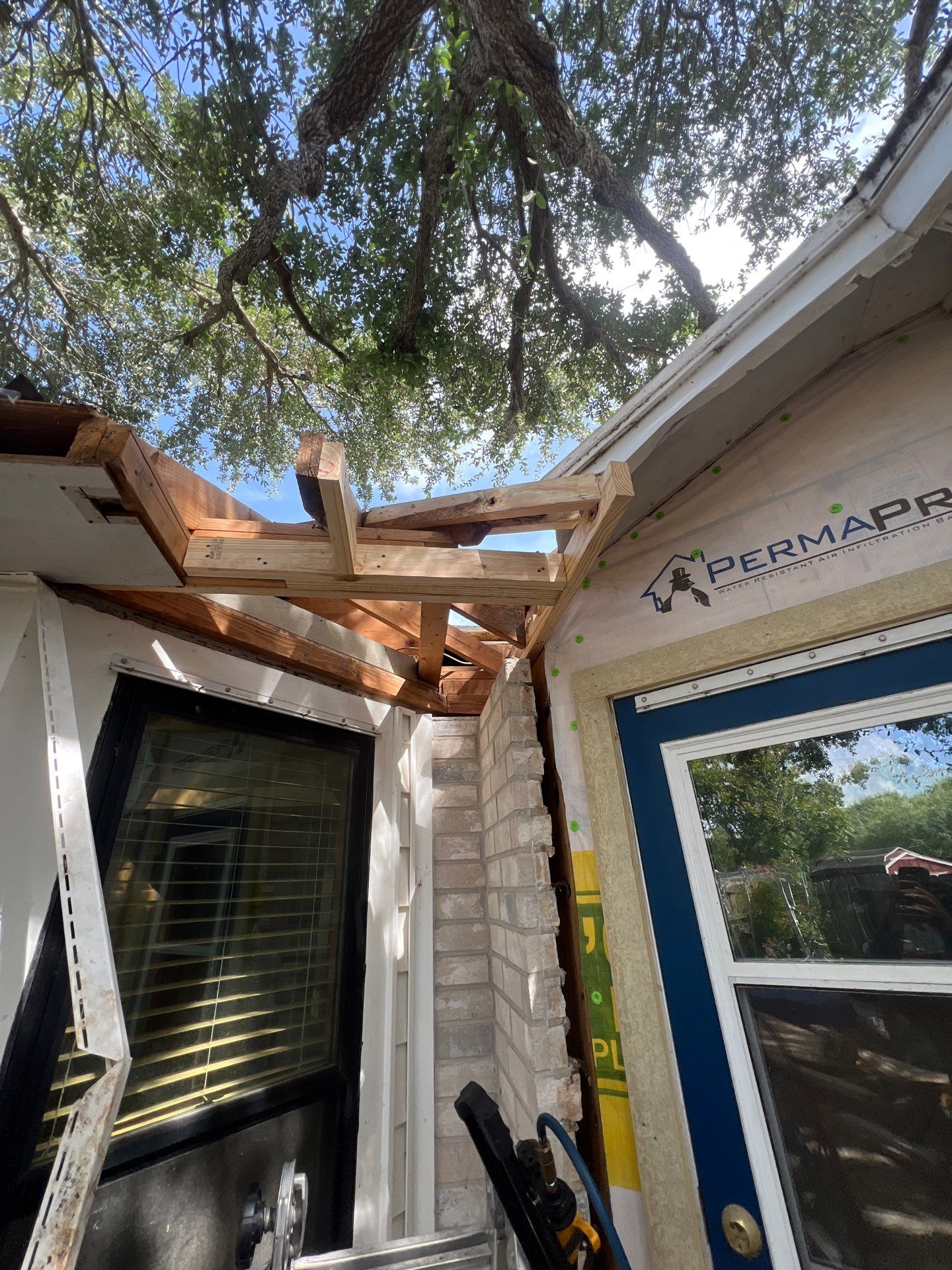 Rotting away under the Oaks by Bayfront Roofing and Construction