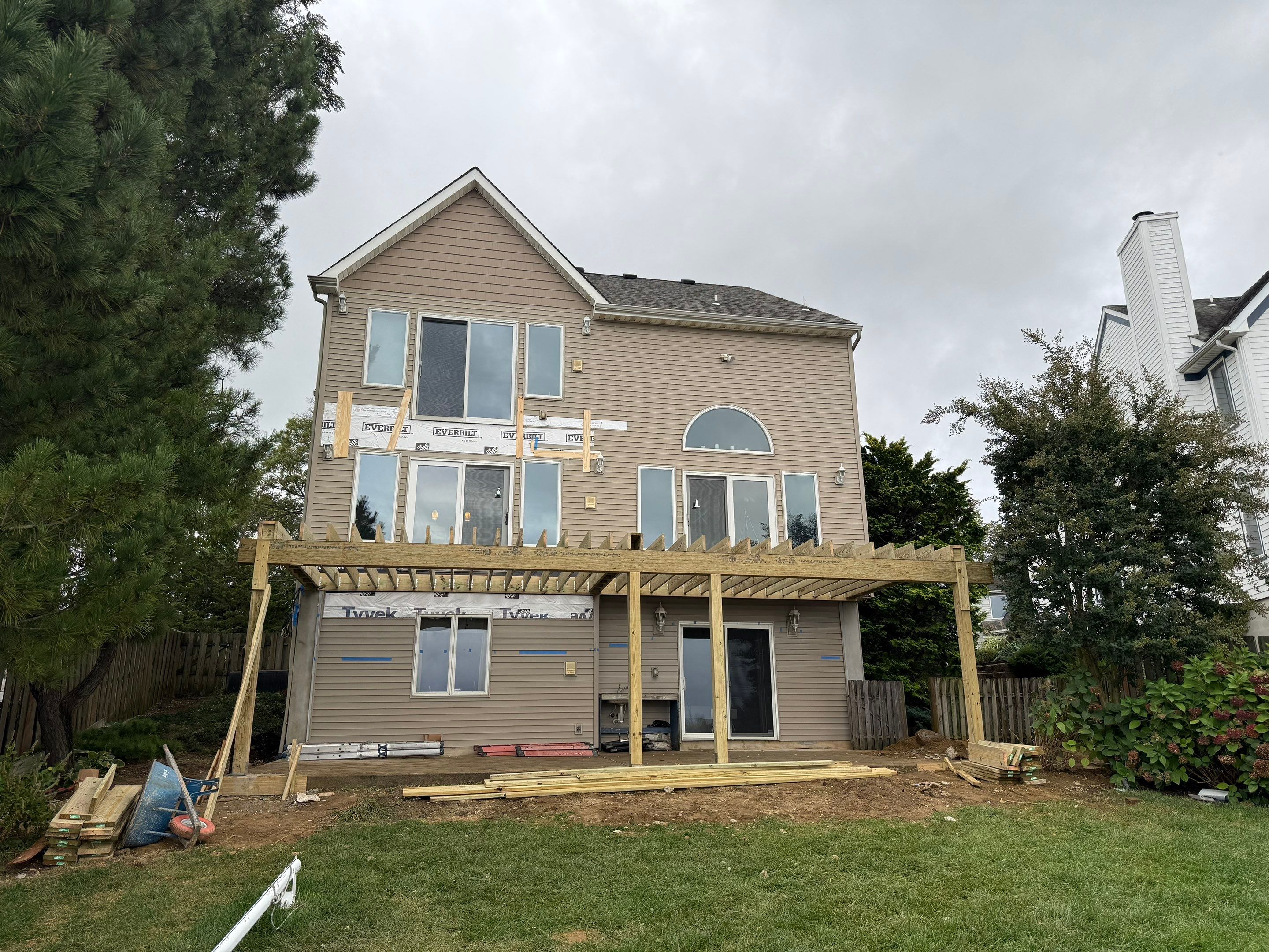 Waterfront deck In Keyport  by deck guardian