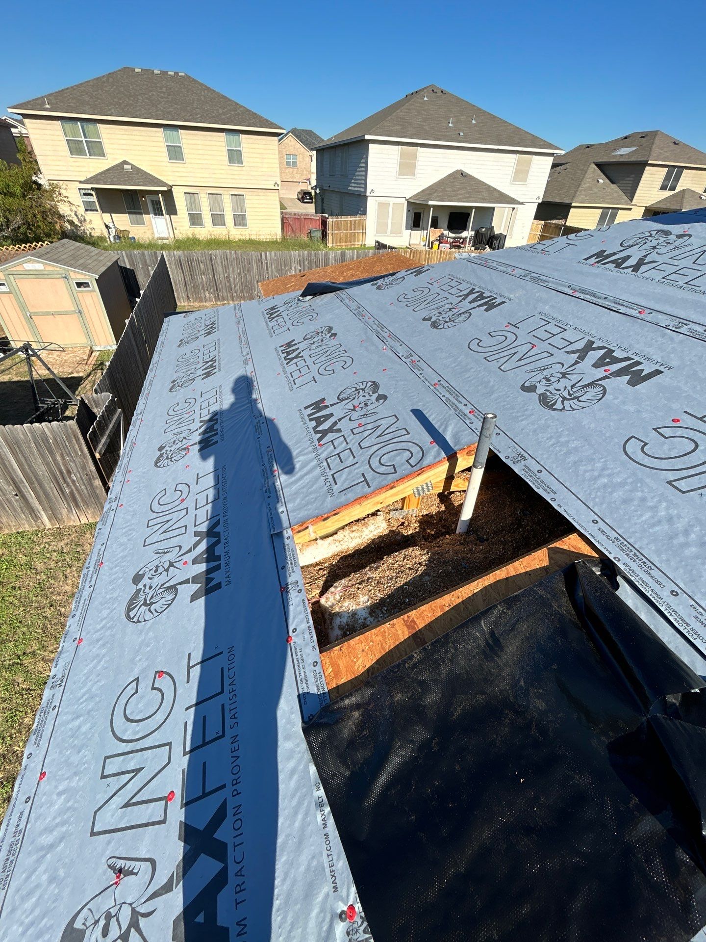 Project in Temple by Rhino Roofing and General Contracting, LLC